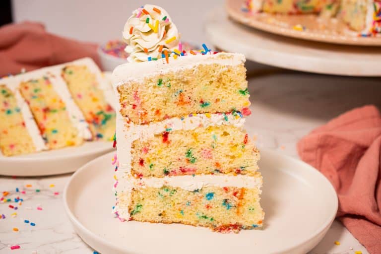 Homemade Funfetti Cake: Light, Fluffy, and Full of Sprinkles!