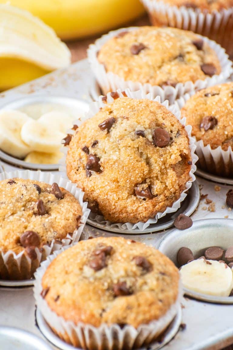 Moist Banana Muffins (Bakery-Style, One Bowl & So Easy!)